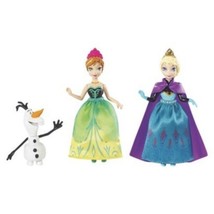 Disney Frozen Sisters Giftset - Very Small Figures 3 3/4&quot; Princesses, Mattel, 3+ - £15.70 GBP