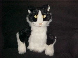 14&quot; Folkmanis Tomcat Hand Puppet Plush Toy With Puppet Mouth and Each Arm - $98.99