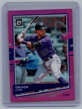 2020 Donruss #166 Trevor Story Card Holo Purple - £0.73 GBP