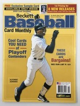 Beckett Baseball Card Monthly October 2002 #211 Alfonso Soriano No Label VG - £7.55 GBP