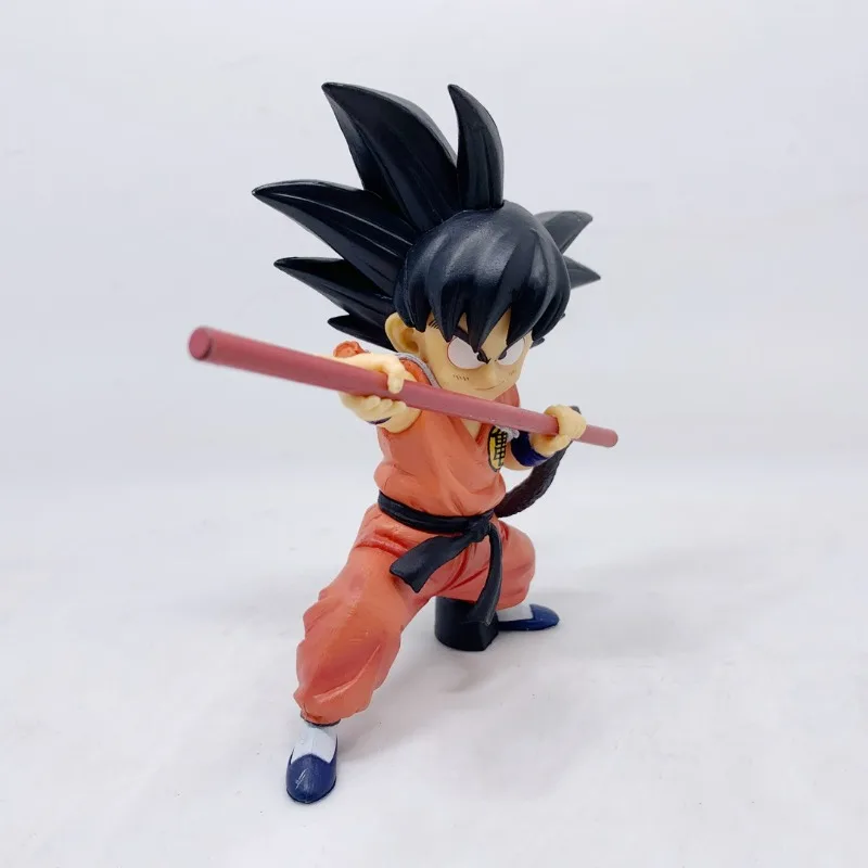 Dragon Ball Figure Childhood Son Goku Kakarotto PVC Action Figurine GK Statue - £16.49 GBP