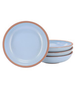 Gibson Elite Dumont 4 Piece Terracotta 9 Inch Dinner Bowl Set in Light Blue - $54.44