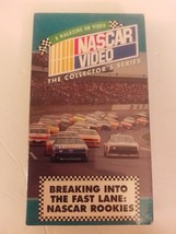 Breaking Into The Fast Lane NASCAR Rookies 1993 VHS Video Cassette Brand... - £7.81 GBP