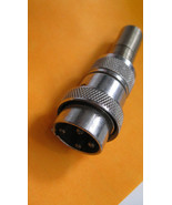 1pc 4-PIN MALE Amphenol MICROPHONE CONNECTOR 91-MC4M plug fit shure EV c... - $61.72 CAD