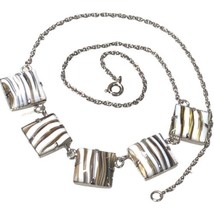sterling Silver 925 Jay Flex necklace 14.5” - £71.94 GBP