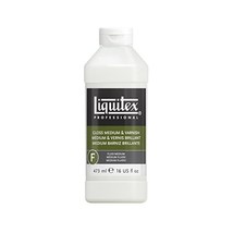 Liquitex Professional Gloss Fluid Medium &amp; Varnish, 473 ml  - £48.89 GBP