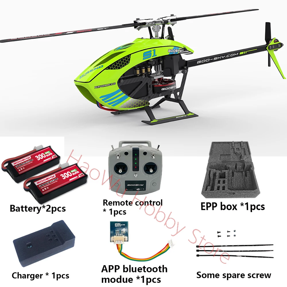 GOOSKY S1 6CH 3D Aerobatic Dual Brushless Direct Drive Motor RC Helicopt... - $355.30+