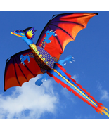 New 3D Dragon Kite with Tail Kites for Adult Kites Flying Outdoor 100M K... - £15.98 GBP