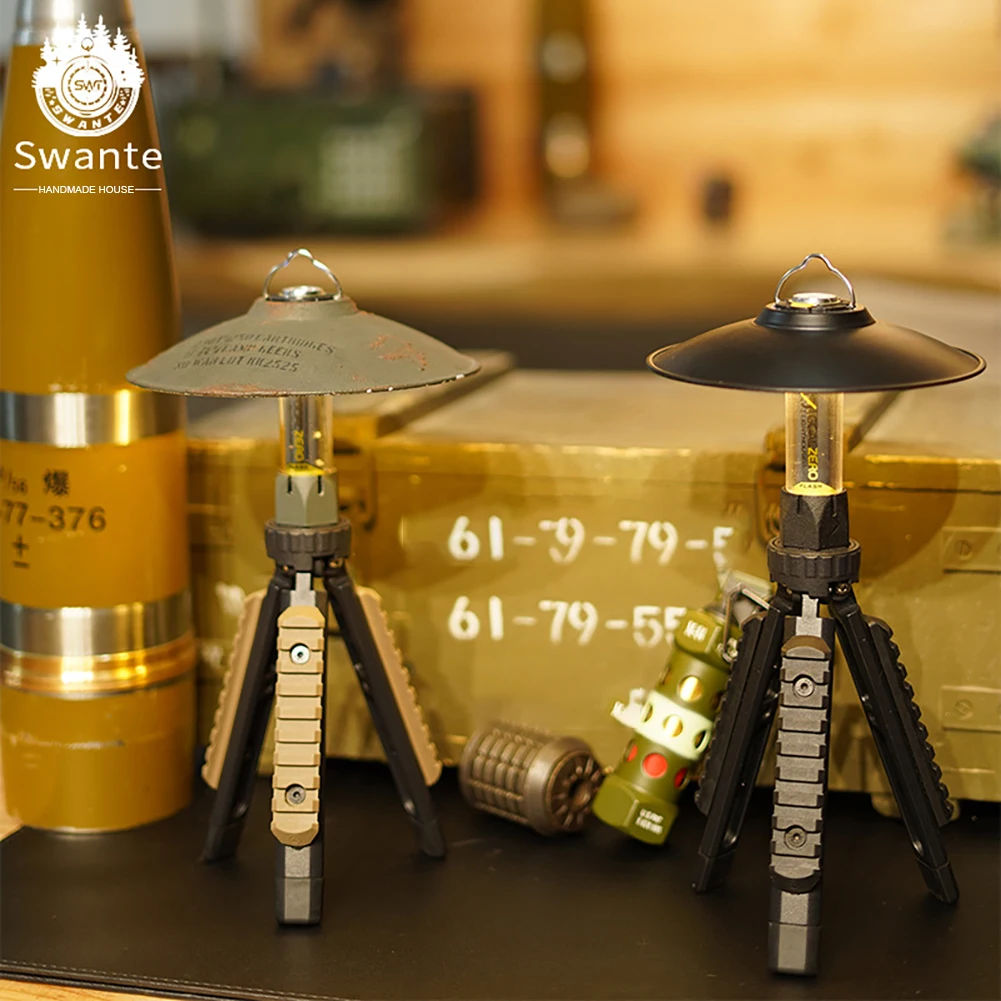 SWANTE Tactical Tripod for Goal Zero Lighthouse Outdoor Camping Light Military - £22.62 GBP