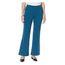 Antthony Boss Lady Ponte Knit Flared-Leg Pant (PEACOCK, 1XP) 772081 - £6.22 GBP