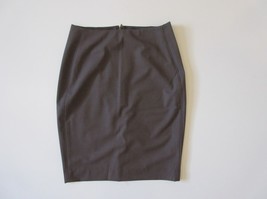 NWT The Limited Petite High Waist Heather Brown Stretch Suiting Pencil Skirt 6P - £15.23 GBP