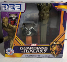 Guardians of the Galaxy  Pez - Groot &amp; Mini Rocket Gift Set - £10.27 GBP