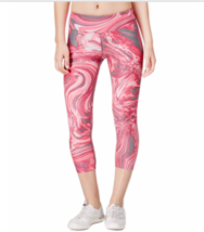 New CALVIN KLEIN Performance Women&#39;s Capri Running Leggings Pants Pink XS - £23.91 GBP