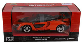 2019 McLaren Senna 1/24 Scale Diecast Model by MotorMax - ORANGE w/ BOX - $34.64