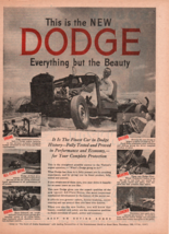 1945 New Dodge Everything But The Beauty War Bonds print ad Fc2 - $17.10