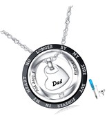 Cremation Jewelry for Ashes Urn Necklace for Ashes for Women Sterling Si... - $182.86