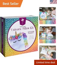 DIY Unicorn Pillow Craft Set: Perfect Gift for Girls Aged 6-12, No Sew Fun! - $49.50