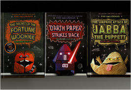 Lot of 3 Origami Yoda Books - Tom Angleberger - Mixed PB/HC (Star Wars) - £9.59 GBP