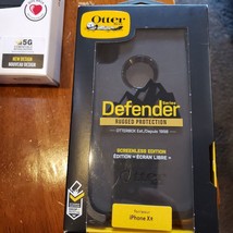 NEW Defender Screenless edition Rugged Case belt clip Apple iPhone Xr Black - £21.25 GBP