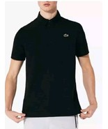 NWT Lacoste Sport Ultra Dry Regular Fit Polo Shirt Black Size 5- L Short... - £42.83 GBP