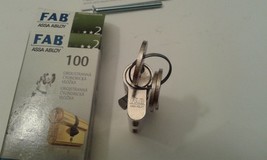 FAB 100L ASSA ABLOY Security Euro Cylinder Lock Break Secure - £18.01 GBP+