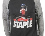 Staple Charcoal For The Luv of collecting Shoes Long Sleeve T-Shirt NWT - £23.61 GBP