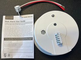 Kidde Firex HD135F Heat Detector 120V AC 135°F Interconnectable Smoke Alarm - $35.99