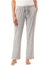 Lucky Brand Womens Front Pockets Lounge Pant, Small, Grey - $40.00