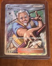 Pokemon 2019 Hidden Fates Fisherman SV83/SV94 NEAR Mint NM Pack Fresh - £3.98 GBP