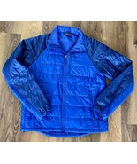 REI Co Op Primaloft Puffer Jacket Men’s Large Blue Lightweight Pertex Qu... - $56.84 CAD