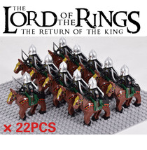 22PCS Riders of Gondor Light Archers Infantry Minifigure Blocks Toy - £22.14 GBP