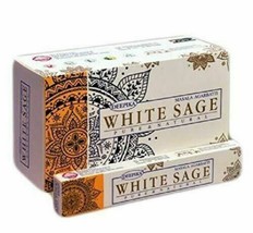 Deepika White Sage Incense Sticks Natural Rolled Masala Fragrance Agarabtti 180g - £16.37 GBP