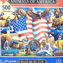 Dowdle ANIMALS OF AMERICA 500 piece puzzle New Sealed - $16.82