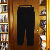 Gloria Vanderbilt Amanda Stretch Black Denim Jeans  - Size 16  (#201) - £18.68 GBP