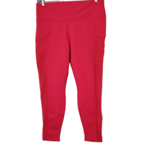 Fabletics Mila PowerHold High-Waisted Pocket Legging Womens Size 2X Lipstick Red - £25.69 GBP