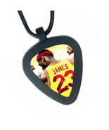 Cleveland Cavaliers LeBron James Pickbandz Real Guitar Pick Necklace - £9.76 GBP