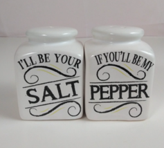 Kingsbridge I'll Be Your Salt If You'll Be My Pepper 3.25" Salt & Pepper... - $11.63 Kingsbridge I'll Be Your Salt If You'll Be My Pepper 3.25" Salt & Pepper... - $11.63