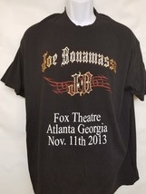 JOE BONAMASSA - RARE FOX THEATRE ORIGINAL 2013 TOUR CONCERT TOUR 2XL T-S... - £35.98 GBP