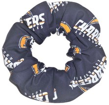 Los Angeles San Diego Chargers Blue Fabric Hair Scrunchie Scrunchies by Sherry N - £5.57 GBP