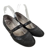 Life Stride Shoes Womens 8.5 Black Leona Mary Jane Flats Casual Soft System - £20.54 GBP