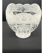 Vintage Lead Crystal Southern Garden Candy Dish by Oneida Germany - €8,30 EUR