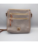 Dooney &amp; Bourke Pebble Grain Peyton Triple Zip Gray Tan - $42.99 CAD