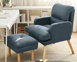 Accent Chair, Club Chair With Ottoman Set,Living Room Chair Upholstered ... - $366.99