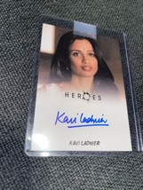 2010 Rittenhouse Heroes Kavi Ladnier As Mira Shenoy Autograph Rare Auto - $7.69