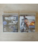 Call of Duty Ghosts &amp; Battlefield 4 Play Station 3 (PS3) Action Games Bu... - £15.53 GBP