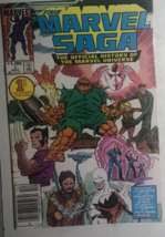 MARVEL SAGA Official History of the Marvel Universe  #1 (1985) Marvel Comics FN- - £11.73 GBP
