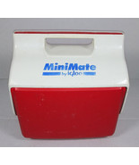 Igloo Mini Mate Cooler/ Lunch Box Red And White Blue LOGO  - £12.51 GBP