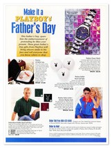 Playboy Father&#39;s Day Gift Ideas Vintage 1997 Full-Page Print Magazine Ad - £7.58 GBP