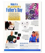 Playboy Father&#39;s Day Gift Ideas Vintage 1997 Full-Page Print Magazine Ad - £7.66 GBP