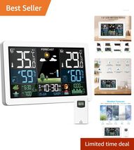 Multi-Channel Wireless Home Weather Station with Real-Time Data &amp; Foreca... - $74.20